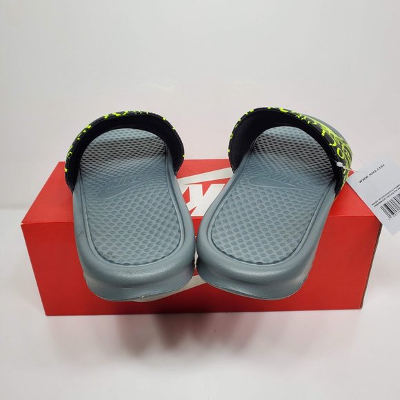 NEW Nike Men’s Benassi Just Do It Print Slides - Picture 4 of 8